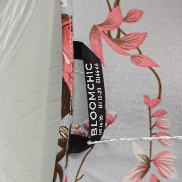 BloomChic Floral Dress - 1X - US 14/16 - NWT - Picture 9 of 16